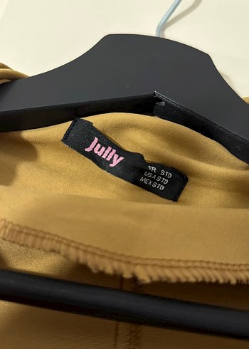 Bej Oversize Trençkot - Görsel 4