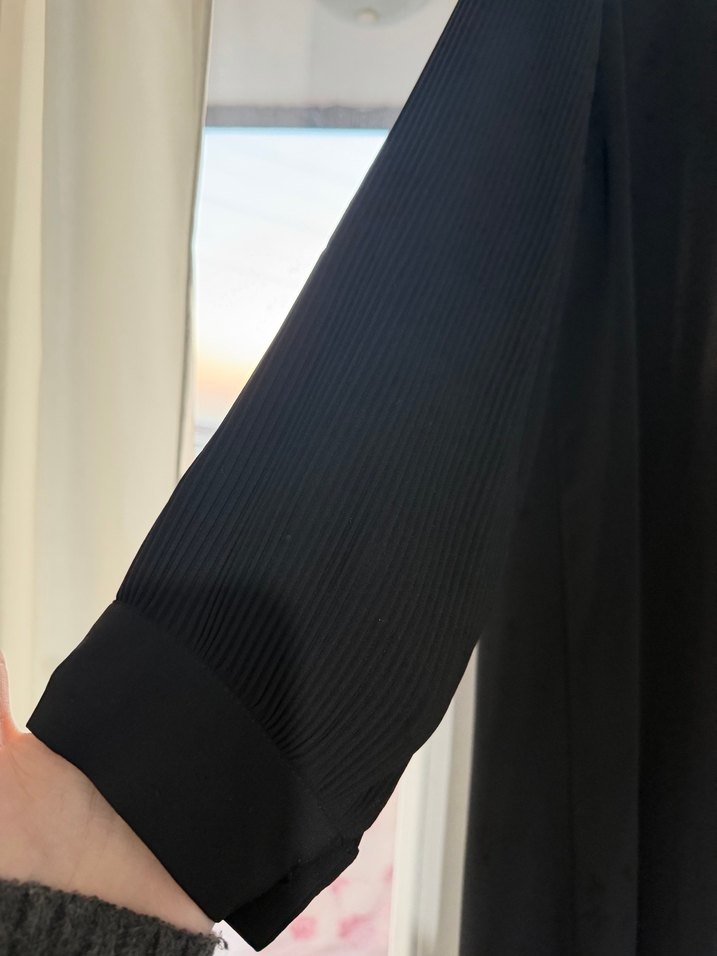 Siyah Uzun Kollu Tunik - Görsel 3