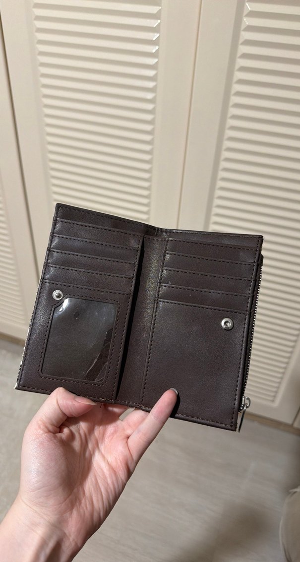 Stradivarius Yılan Desenli Kadın Deri Portföy Cüzdan - Görsel 3