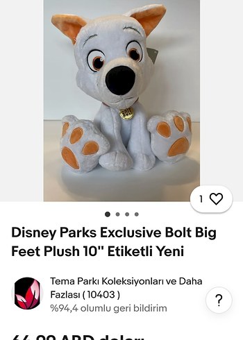 Beden Disney Parks BOLT