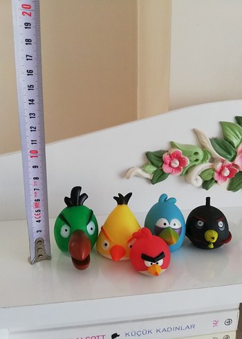  Beden Renk Renkli Angry Birds Figür Seti