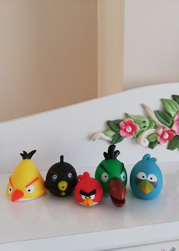 Renkli Angry Birds Figür Seti