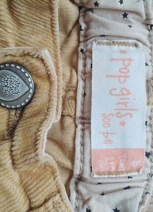 5 Yaş Beden sarı Renk Soobe pantolon 