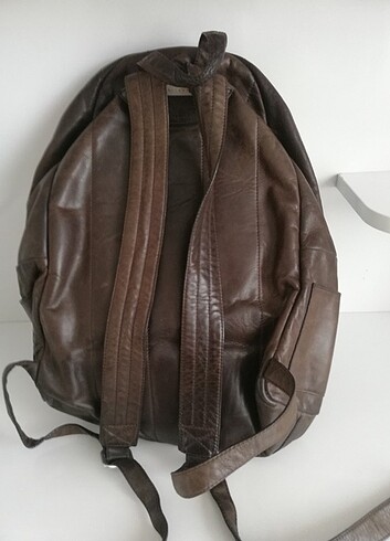 Orciani Deri Sırt Çantası - Görsel 9