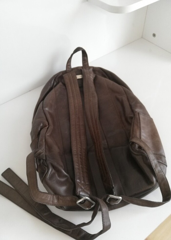 Orciani Deri Sırt Çantası - Görsel 2