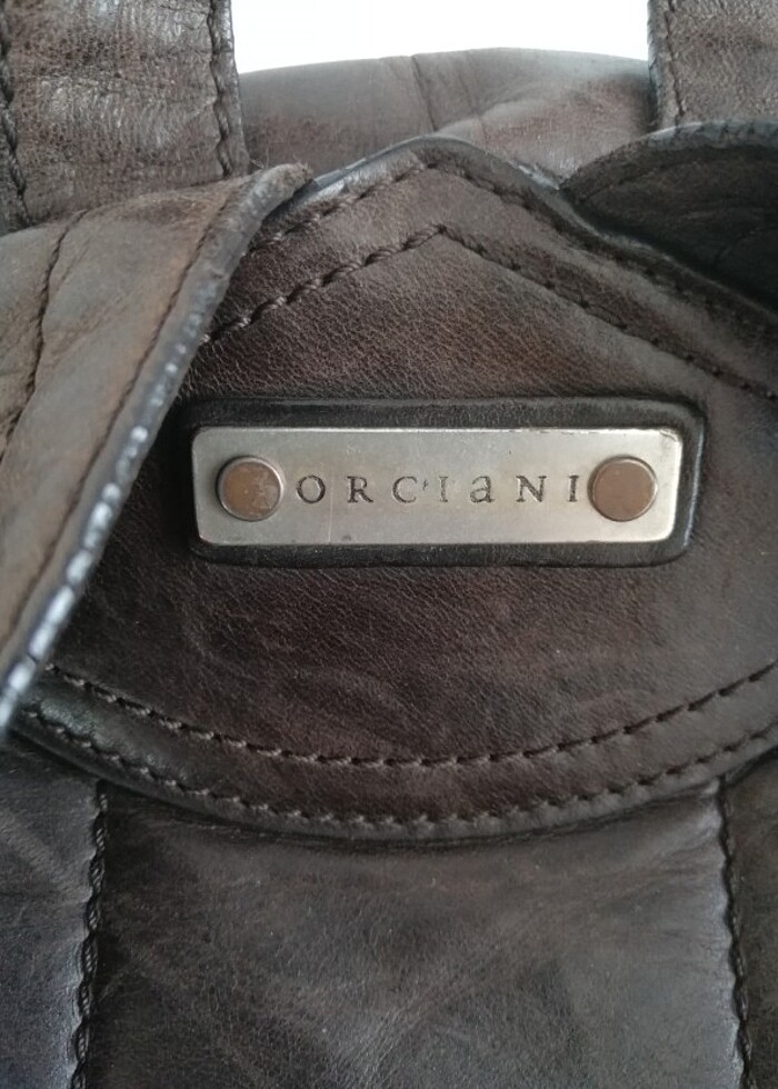 Orciani Deri Sırt Çantası - Görsel 3