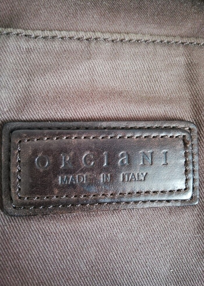 Orciani Deri Sırt Çantası - Görsel 5