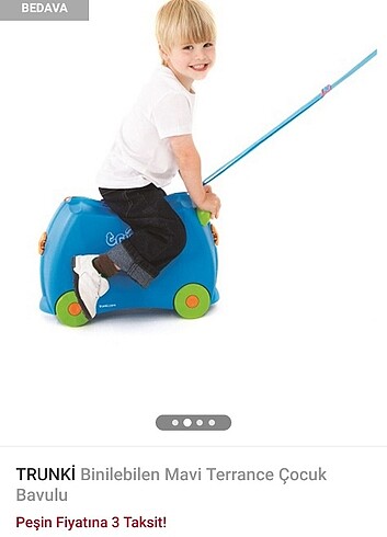  Beden Trunki Çocuk valizi #trunki. SATILDI 