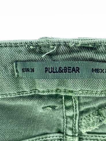 36 Beden haki Renk Pull and Bear Mini Şort %70 İndirimli.