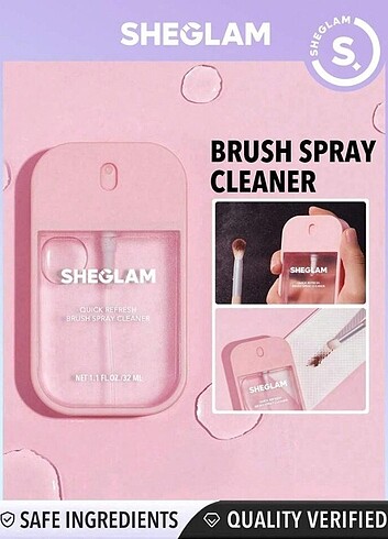 SHEGLAM Brush Spray Cleaner