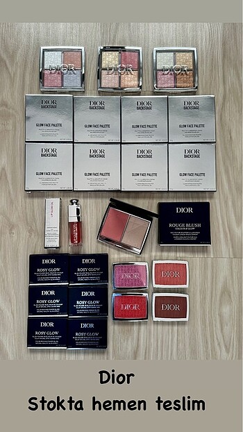 Beden çeşitli Renk Dior Backstage