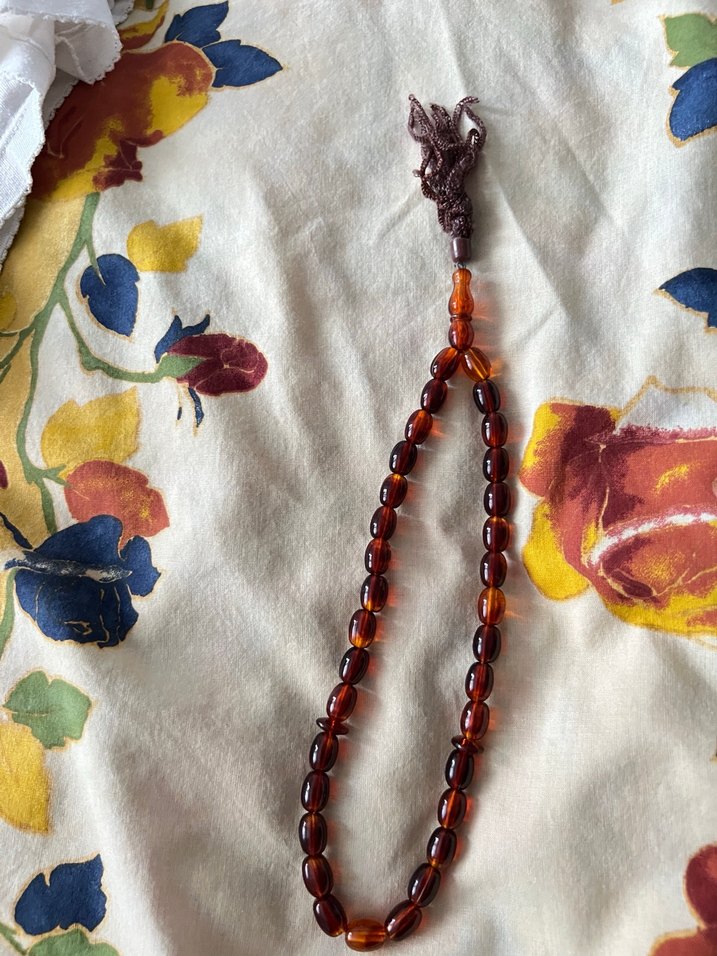 Erkek Kahverengi Bohem Tesbih - Görsel 2