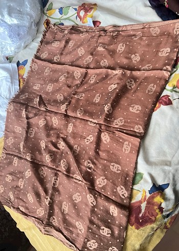 Kahverengi Kadın Bohem Şal 2 adet - Görsel 2