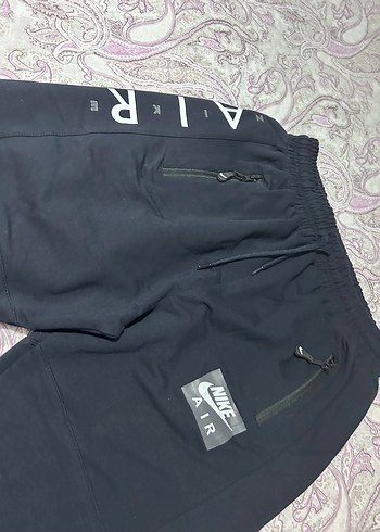 Nike Air Siyah Fermuarlı Erkek Eşofman Altı - Görsel 2