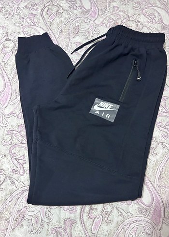 Nike Air Siyah Fermuarlı Erkek Eşofman Altı - Görsel 8