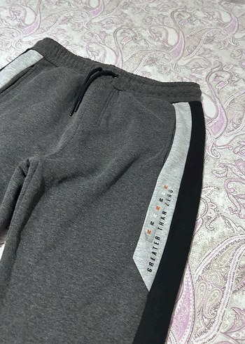 XSIDE Slim Fit Gri Erkek Eşofman Altı - Görsel 6