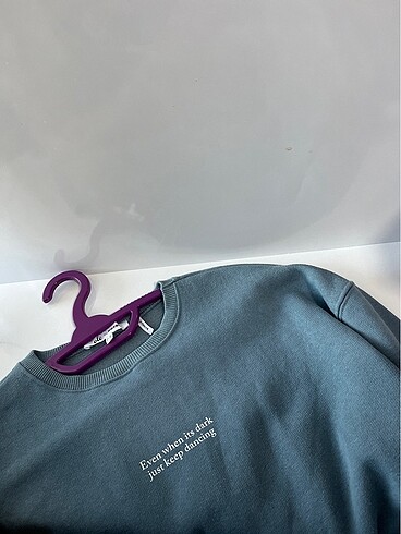 m Beden mavi Renk Kadın sweatshirt