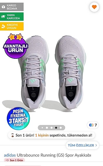 Adidas Adidas spor ayakkabı