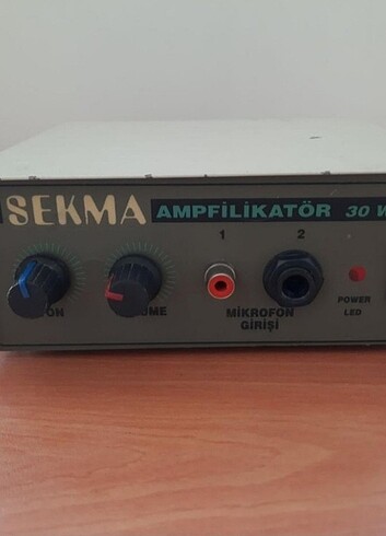 Sekma Ampfilikatör 30 Watt SK-28 metal kasa mini anfi, 30 watt 1