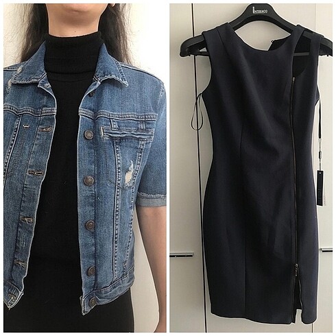 Kot ceket+elbise