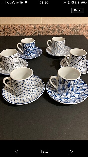 6lı fincan