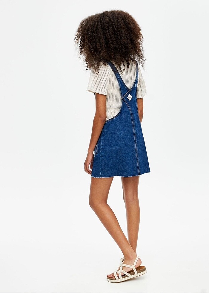 Pull bear cepli kot salopet - Görsel 2