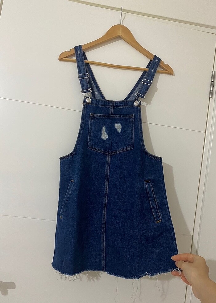 Pull bear cepli kot salopet - Görsel 3