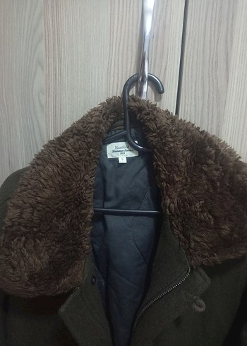 Kahverengi Kürklü Erkek Midi Mont - Görsel 2