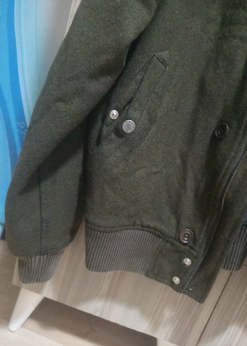 Kahverengi Kürklü Erkek Midi Mont - Görsel 3