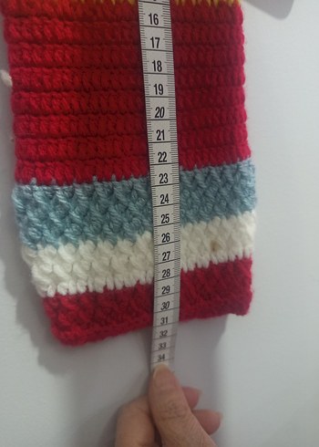 Renkli Örgü Köpek Kıyafeti - Görsel 4