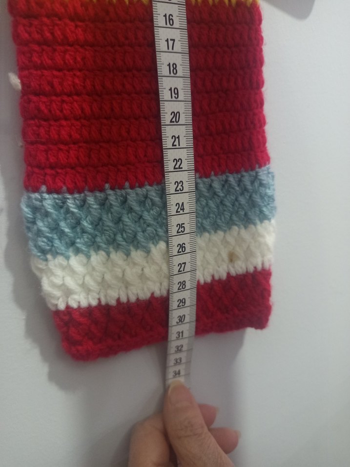 Renkli Örgü Köpek Kıyafeti - Görsel 4