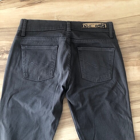 36 Beden gri Renk Kanvas pantolon