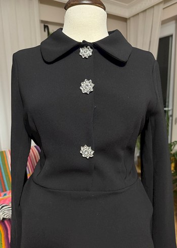 İPEKYOL gömlek stil ofis elbisesi - Görsel 3