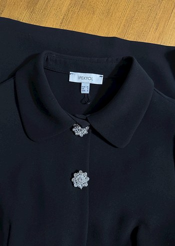 İPEKYOL gömlek stil ofis elbisesi - Görsel 6