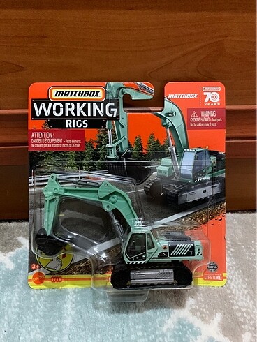 Matchbox Working Rigs MBX Excavator