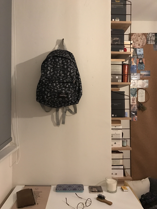 Eastpak sirt cantasi - Koyu gri desenli