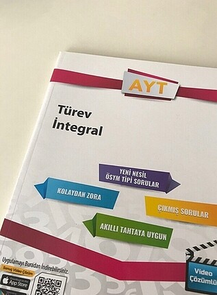 Ayt matematik türev integral fasikül