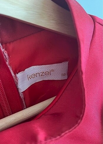 Bordo Uzun Drapeli Kadın Abiye kenzel - Görsel 2