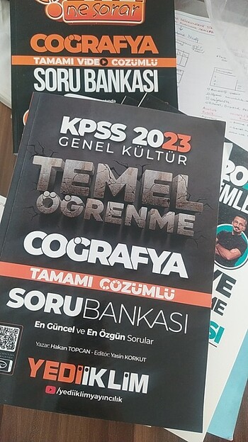  Kpss 2023 temel öğrenme coğrafya soru bankası Yediiklim 