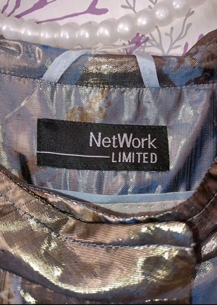 Network ipek trençkot - Görsel 4