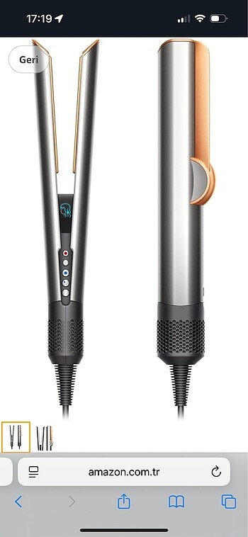 Dyson saç düzleştirici