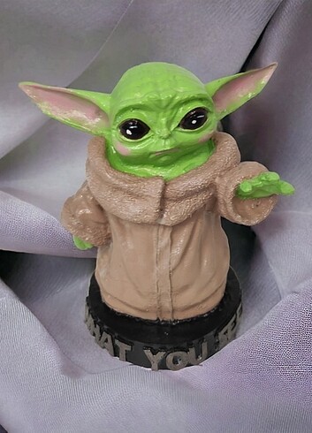 Polyester Baby Yoda Figür