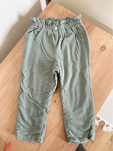 H&M HM Kız Bebek Kadife Pantolon