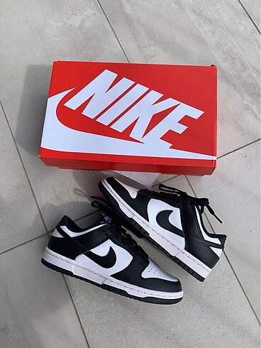 39 Beden siyah Renk Nike dunk low panda black white