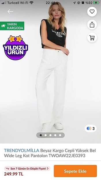 trendyol milla pantolon