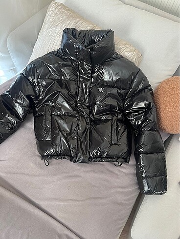 Orjinal calvin klein kaz tuyu mont