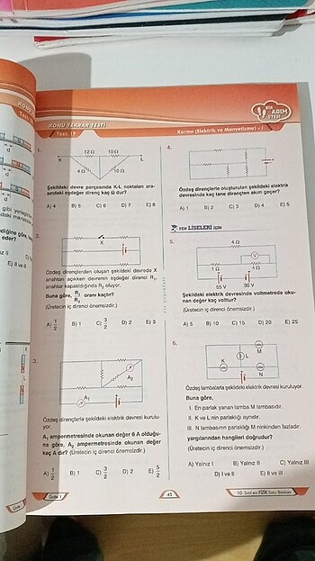  Beden Renk 10. Sınıf fizik test kitabı 