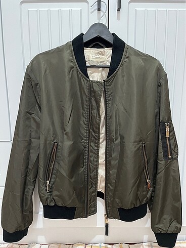 Zara haki bomber ceket