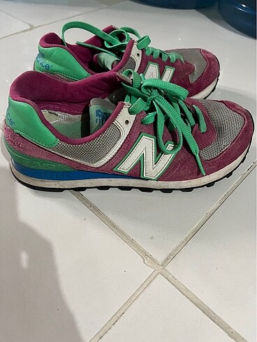 37 Beden pembe Renk New balance kadın spor ayakkabı