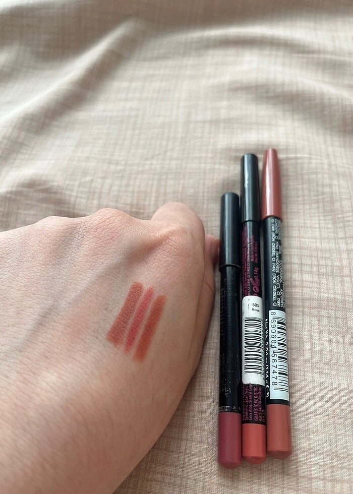 4 Ruj+3 dudak kalemi - Görsel 2